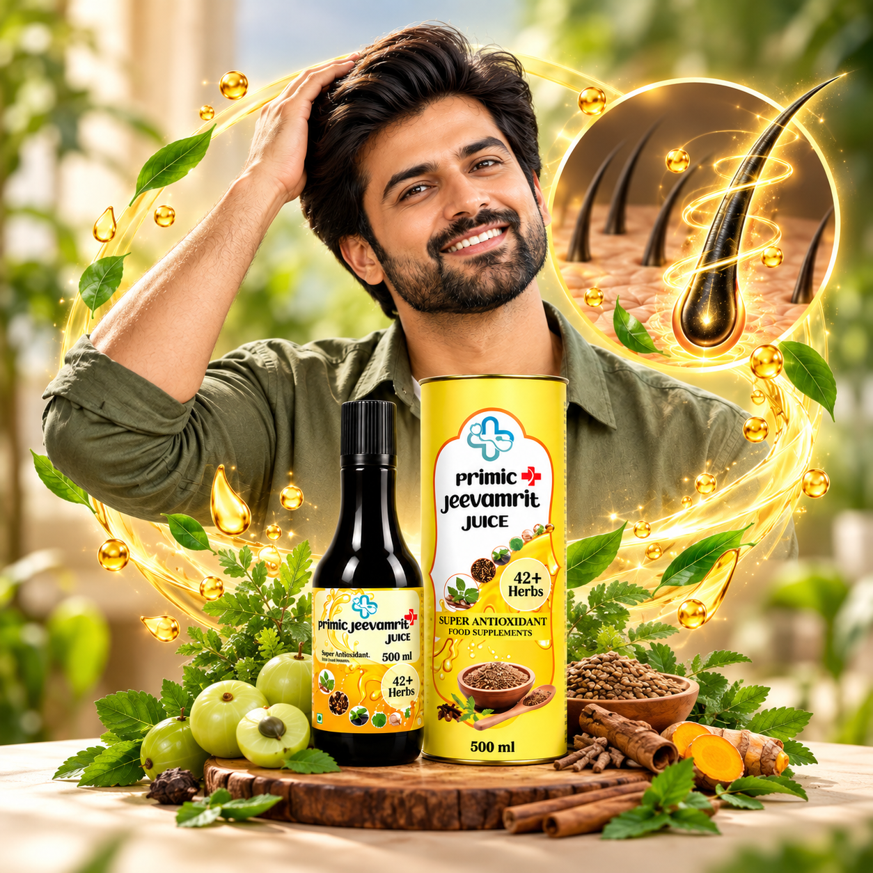 Healthy Hair Starts with Strong Roots